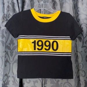 🆕 1990 Black & Yellow T-shirt